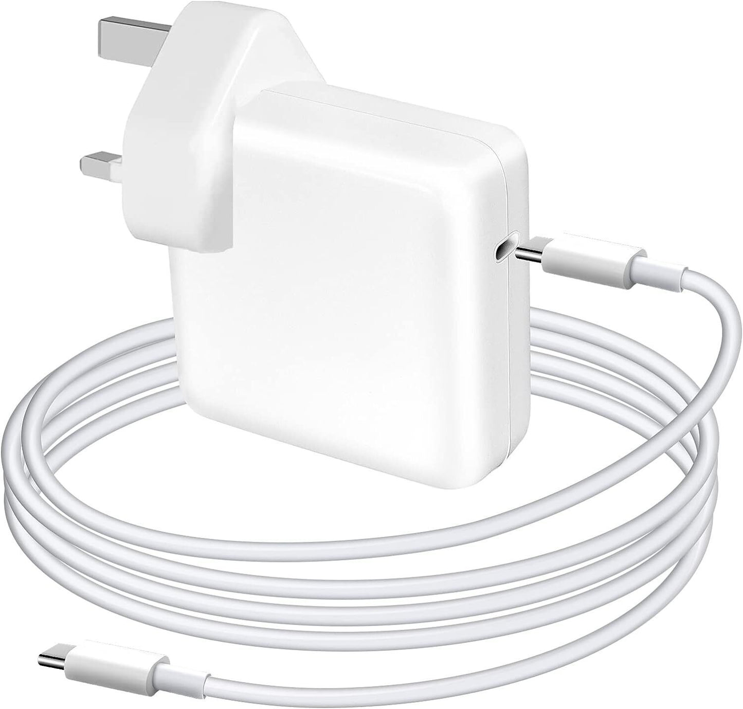 87W USB C Type C Fast Charger Power Adapter Compatible With Book Pro Uk Plug