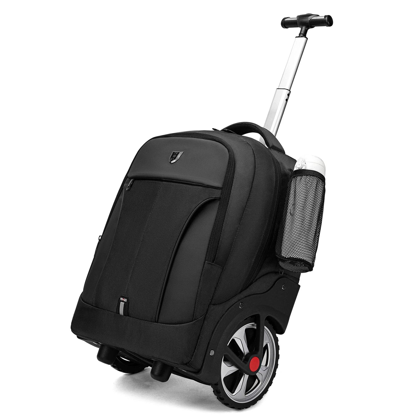 20 - Inch Rolling Luggage Backpack with Wheels – Large Capacity Travel Suitcase for Carry - On & Business Trips - WAREHOUSE SHOP