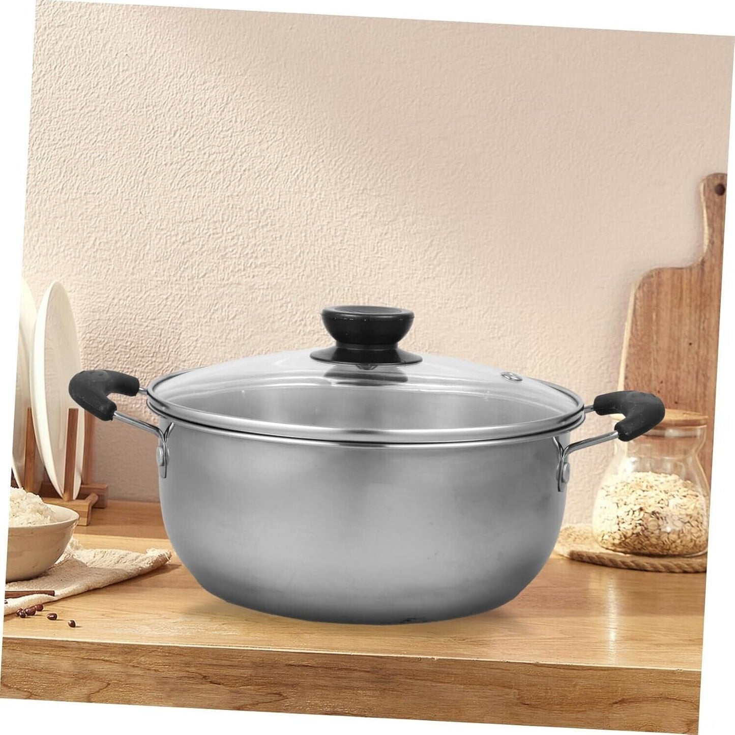 Five pieces Stainless Steel Saucepan for your kitchen.