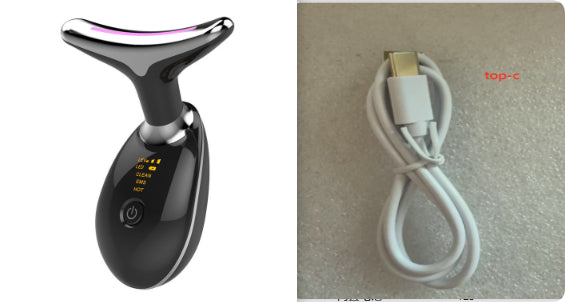 EMS Neck Lifting Massager - Microcurrent Wrinkle Remover & Tightener