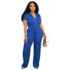 Women Two Piece Wide Leg Shirt Spring Outfits. Ladies Casual Lounge Wear