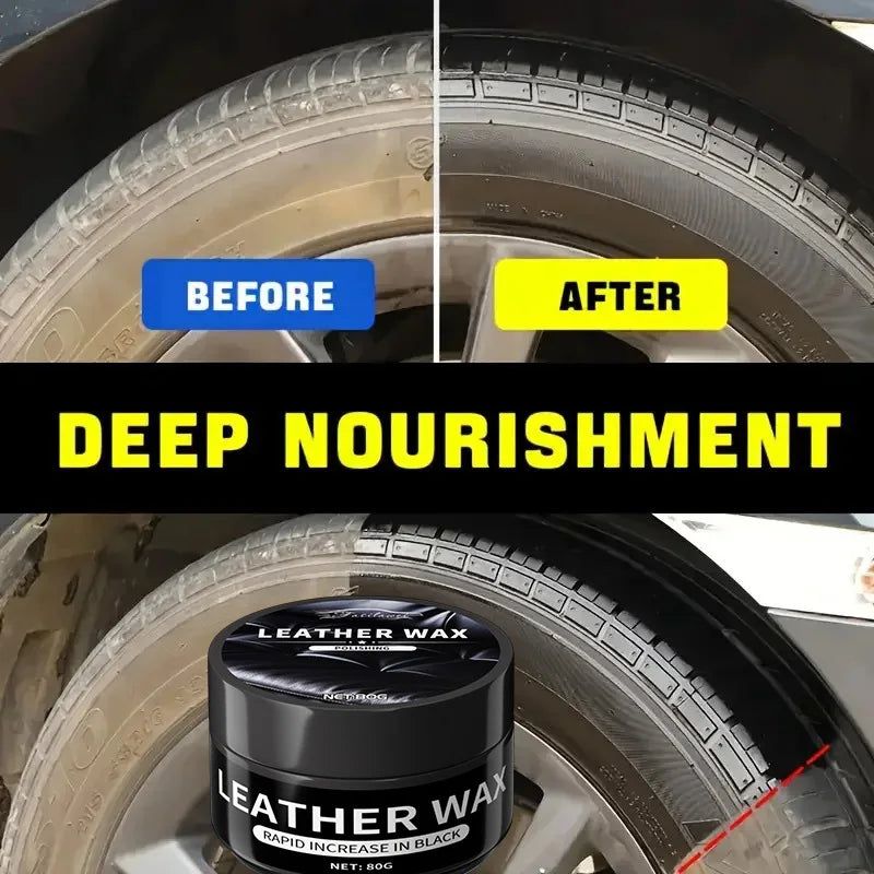 Automotive Plastic Restoration Wax - All-Vehicle Interior & Exterior Panel Renewal Coating Agent, Crystal Clear Finish, Durable