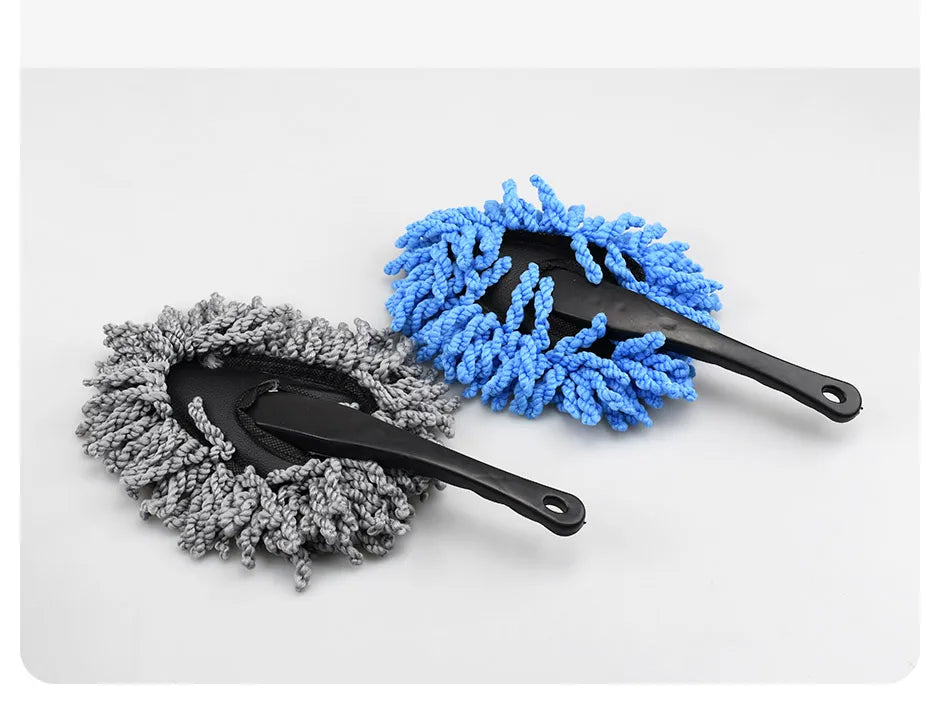 Multifunctional Car Collector Cleaning Dusts Mop Bristles Strong Water Absorption Vehicle Cleaning Wax Mop Brush Car Wash