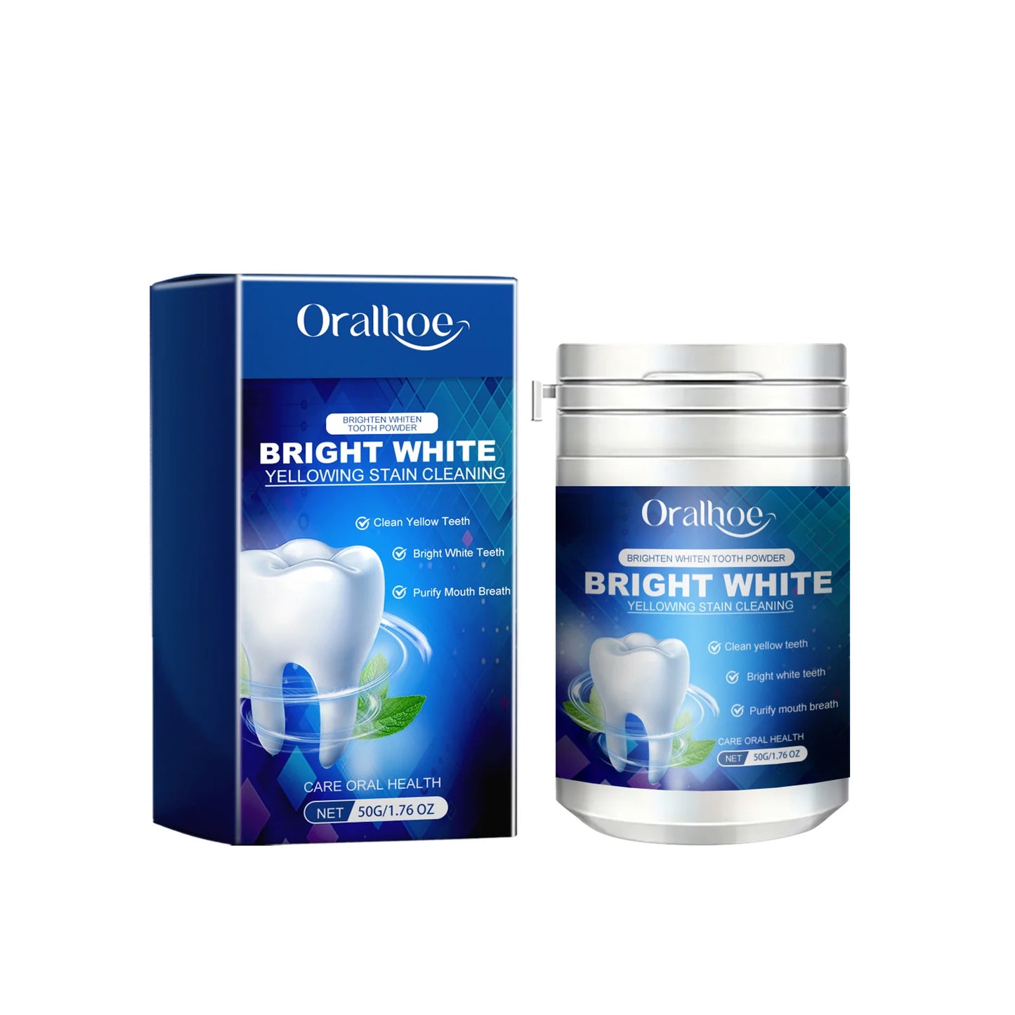 Hydroxyapatite Toothpaste - Calculus Remover Whitening Mint Powder