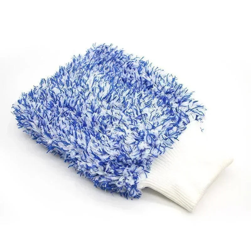 Car Cleaning Glove Ultra Soft Mitt Microfiber Wash High Density Scratch Free Gloves Easy To Dry Car Wash