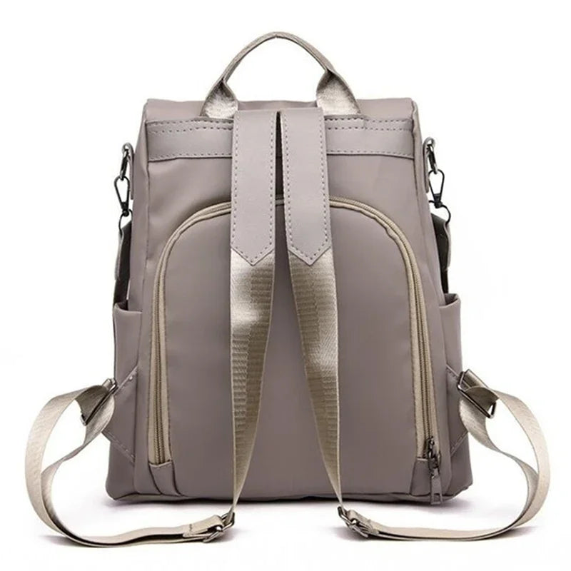 Women’s Nylon Fashion Backpack – Lightweight, Waterproof, Large Capacity, Multi-Functional with Detachable Shoulder Strap WAREHOUSE SHOP