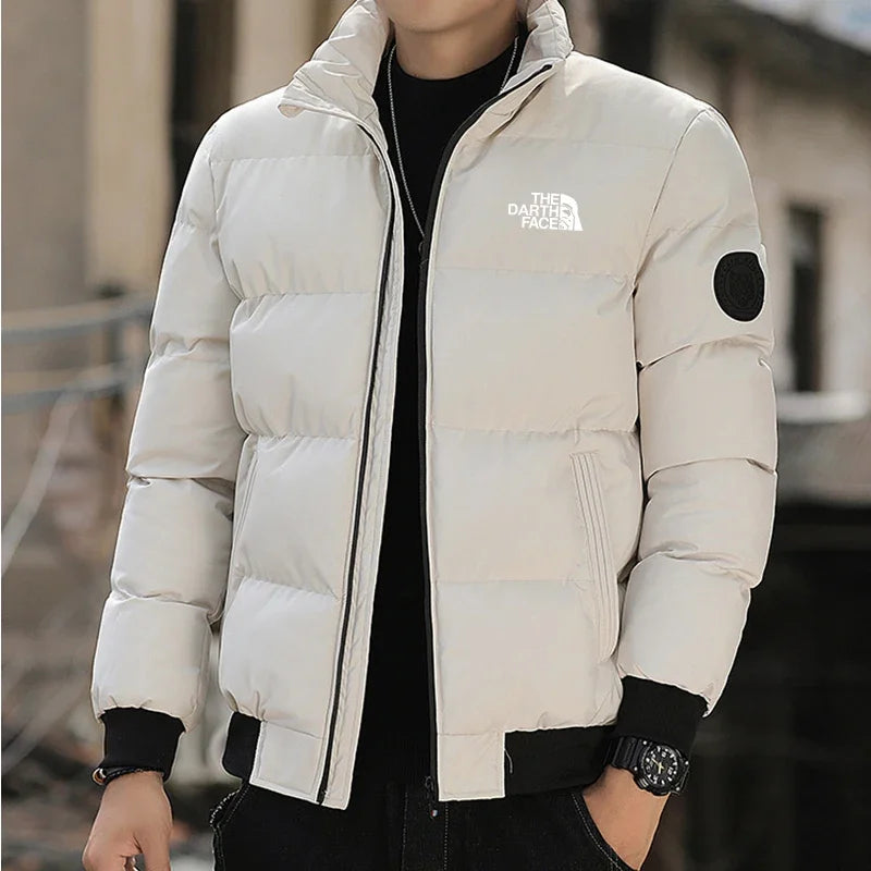 Men’s Windproof Winter Parka – Warm & Sleek Coat