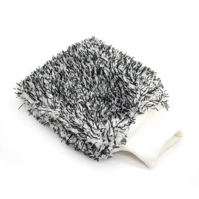 Car Cleaning Glove Ultra Soft Mitt Microfiber Wash High Density Scratch Free Gloves Easy To Dry Car Wash