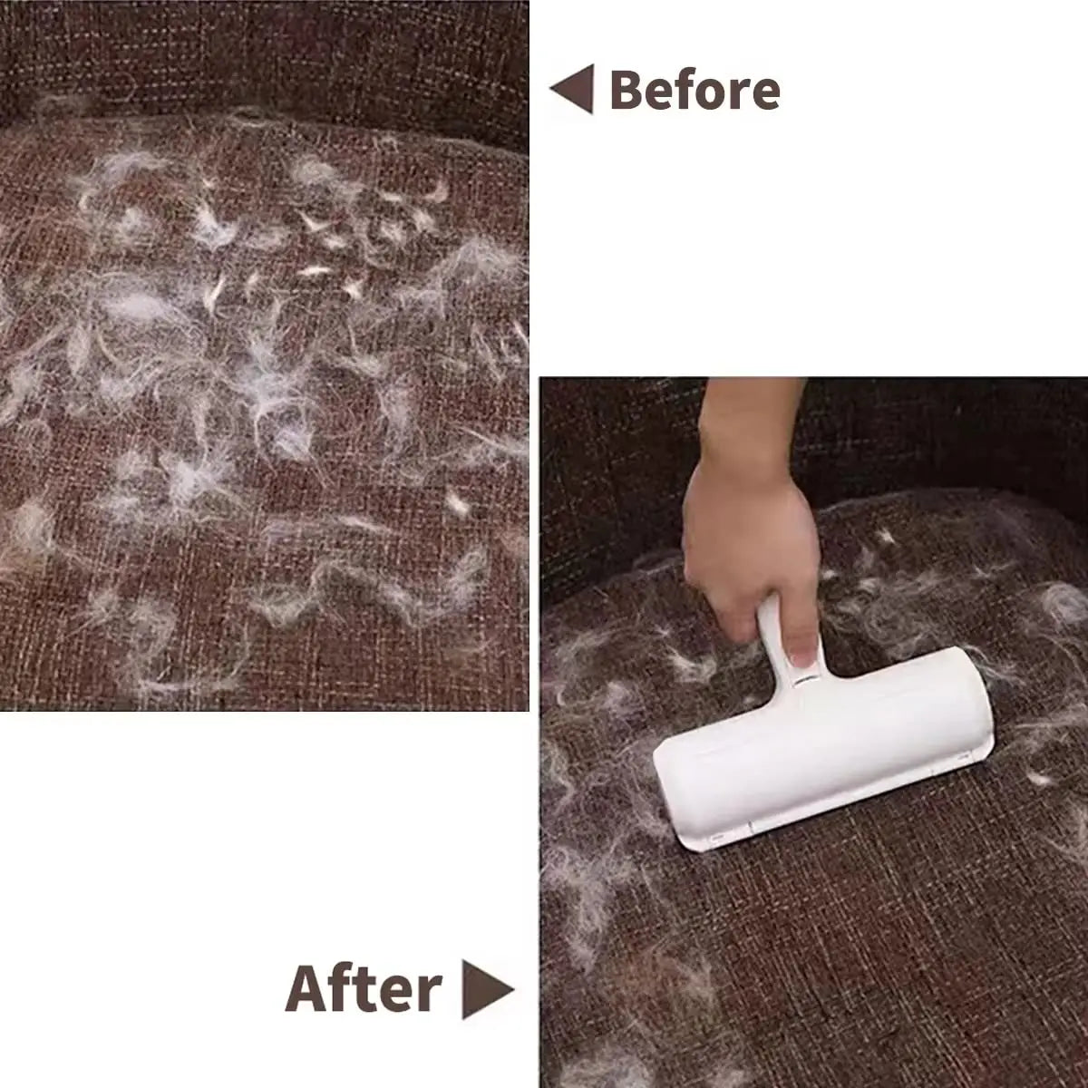 FurLift Pro — Pet Hair Remover Roller with Self-Cleaning Base