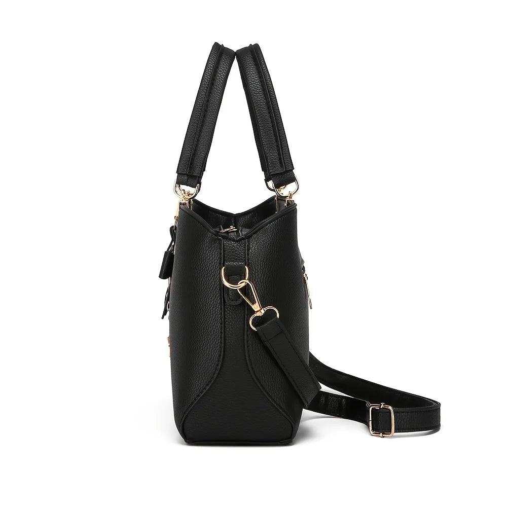 Elegant Shoulder Bag with Bowknot Decoration, Multiple Compartments, Fashion Handbag, Suitable for Work, Party, and Daily Use WAREHOUSE SHOP