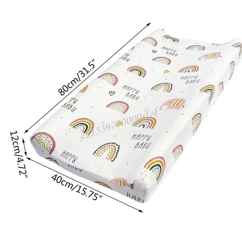 Reusable Baby Diaper Changing Pad Cover - Soft Breathable Nappy Mat
