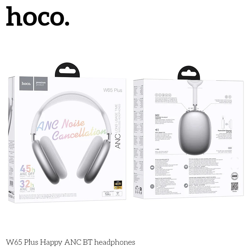 Original HOCO W65 Plus Bluetooth Headphones