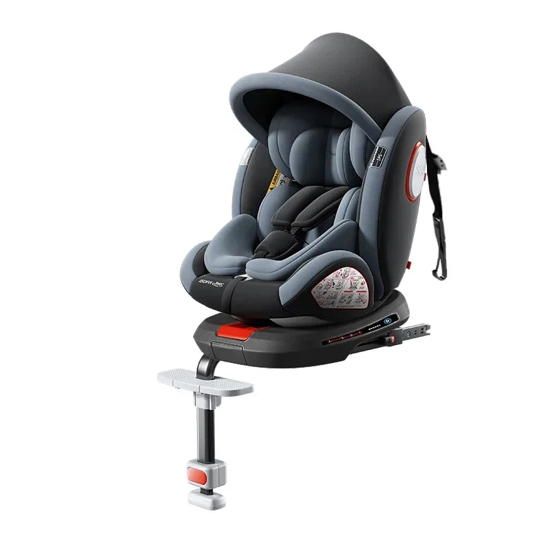 Baby Car Seat ECE R129 Certified Baby Car Seat with ISOFIX Suitable for Newborns 360° Rotation Baby Travel System Adjustable Recline and Soft Padding The Ultimate Safety Essential for Your Baby's Travel New Model Baby Car Se