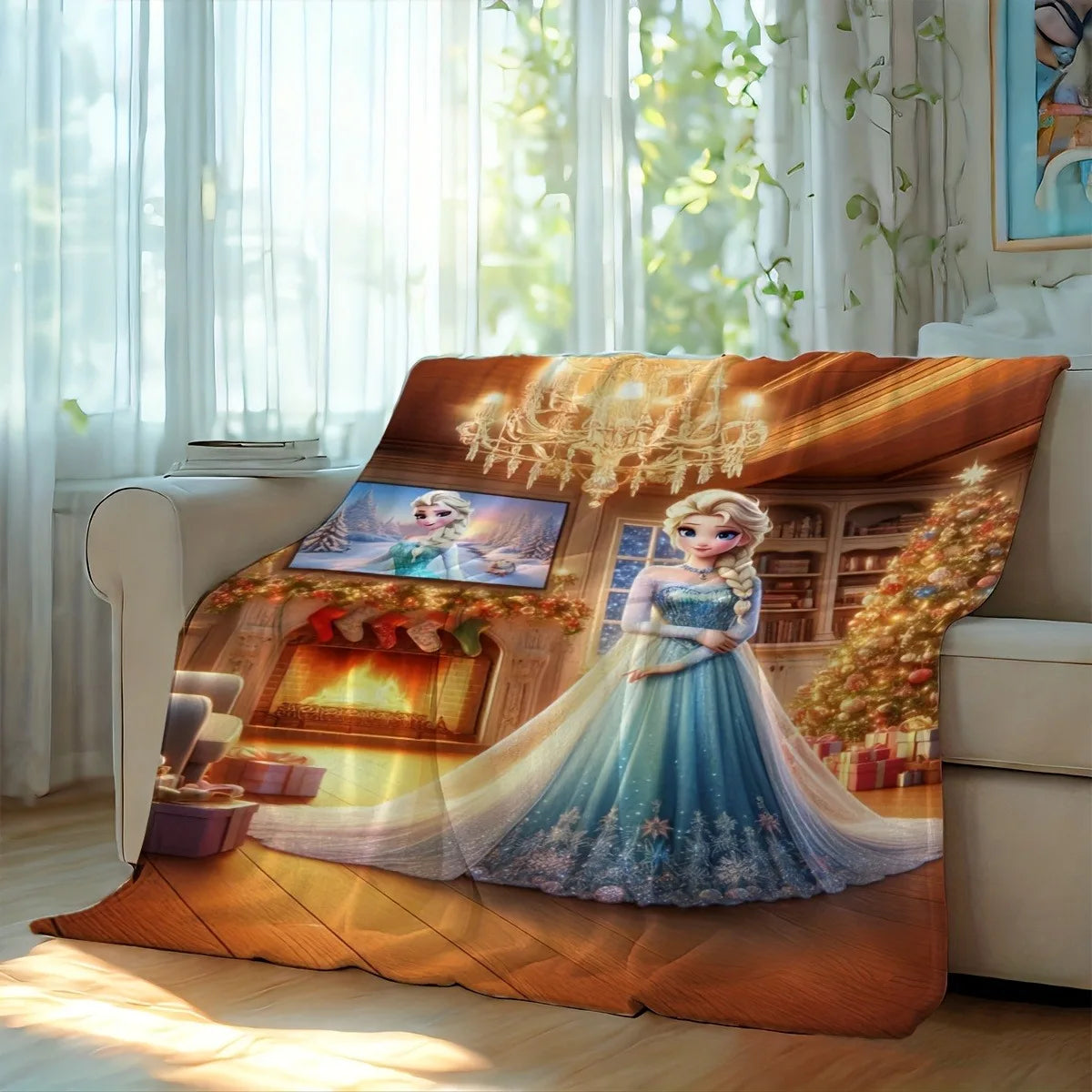Disney Frozen Aisha Winter Blanket – Soft & Cozy Gift