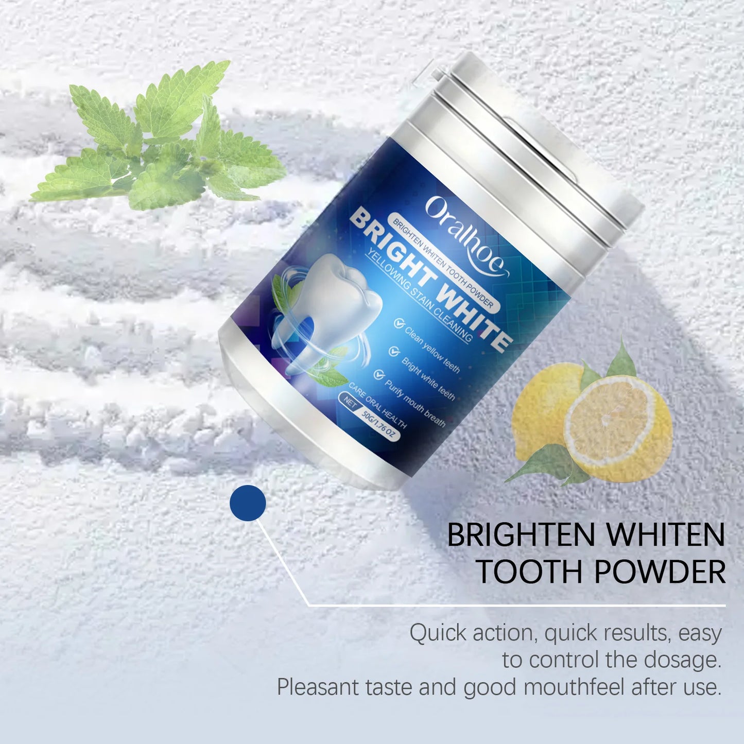 Hydroxyapatite Toothpaste - Calculus Remover Whitening Mint Powder