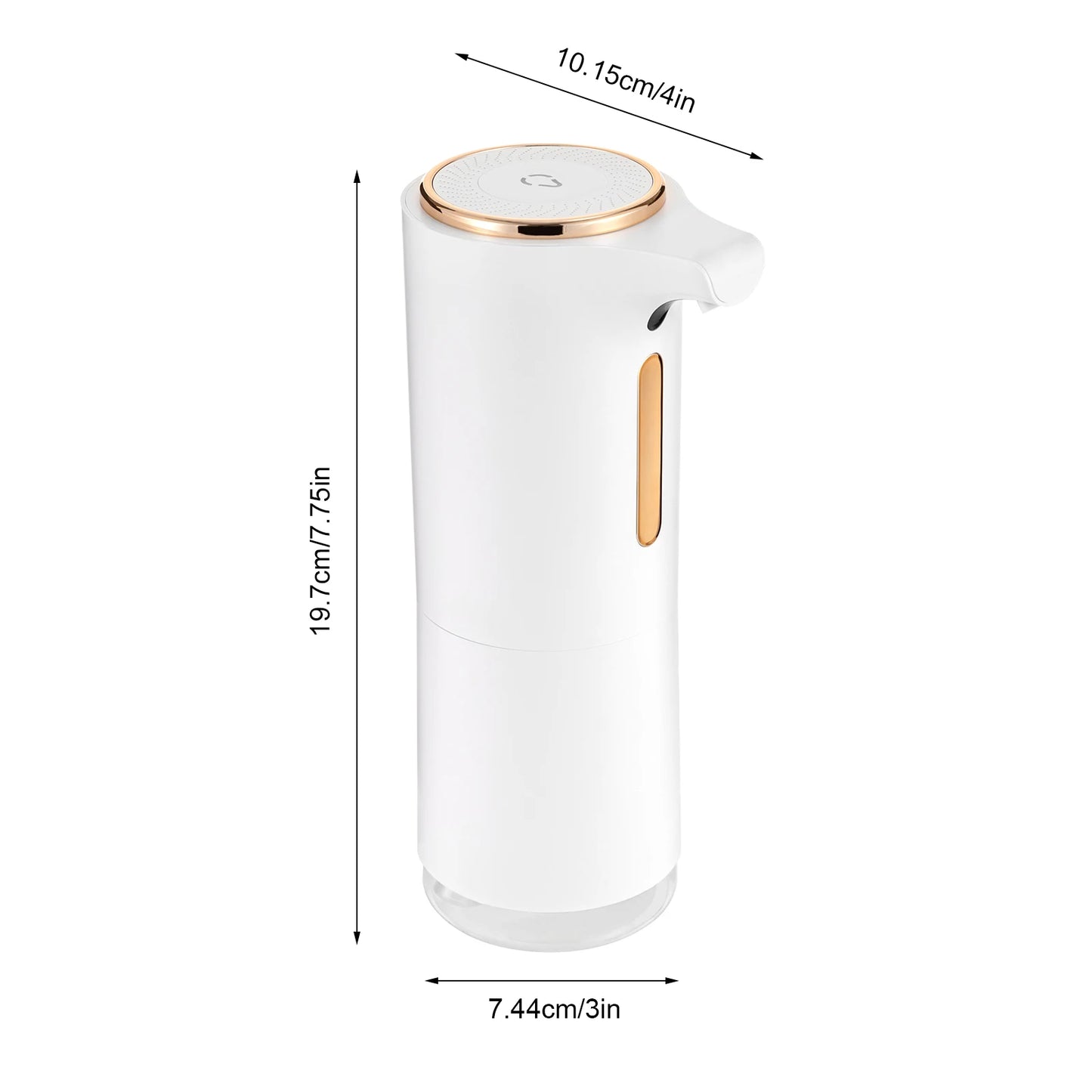 250ml Automatic Soap Dispenser Touchless Automatic Soap Dispenser for Kitchen Shower Rechargeable Portable