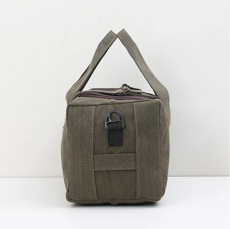 Large Capaci Canvas Travel Bag Handheld Long Distance Lage Bag for Men And Women on Busin Trips Wear Resistant Chee...