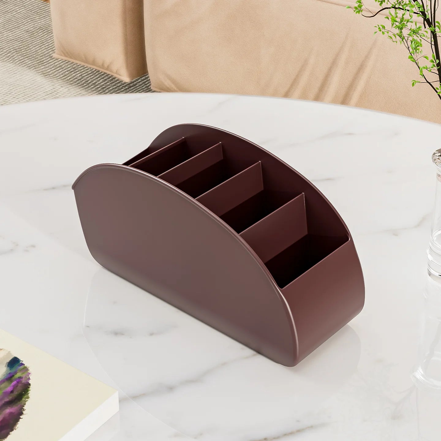 Remote Control Holder - Desktop & Bedside TV Caddy Organizer