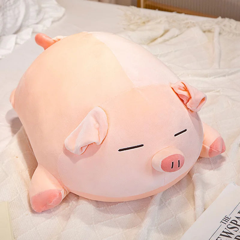 Big Size Cute Squish Pig hug pillow Doll Plush Piggy Toy Animal Comfort Soft Pillow Cushion Kids Baby Comforting Sleeping pillow WAREHOUSE SHOP