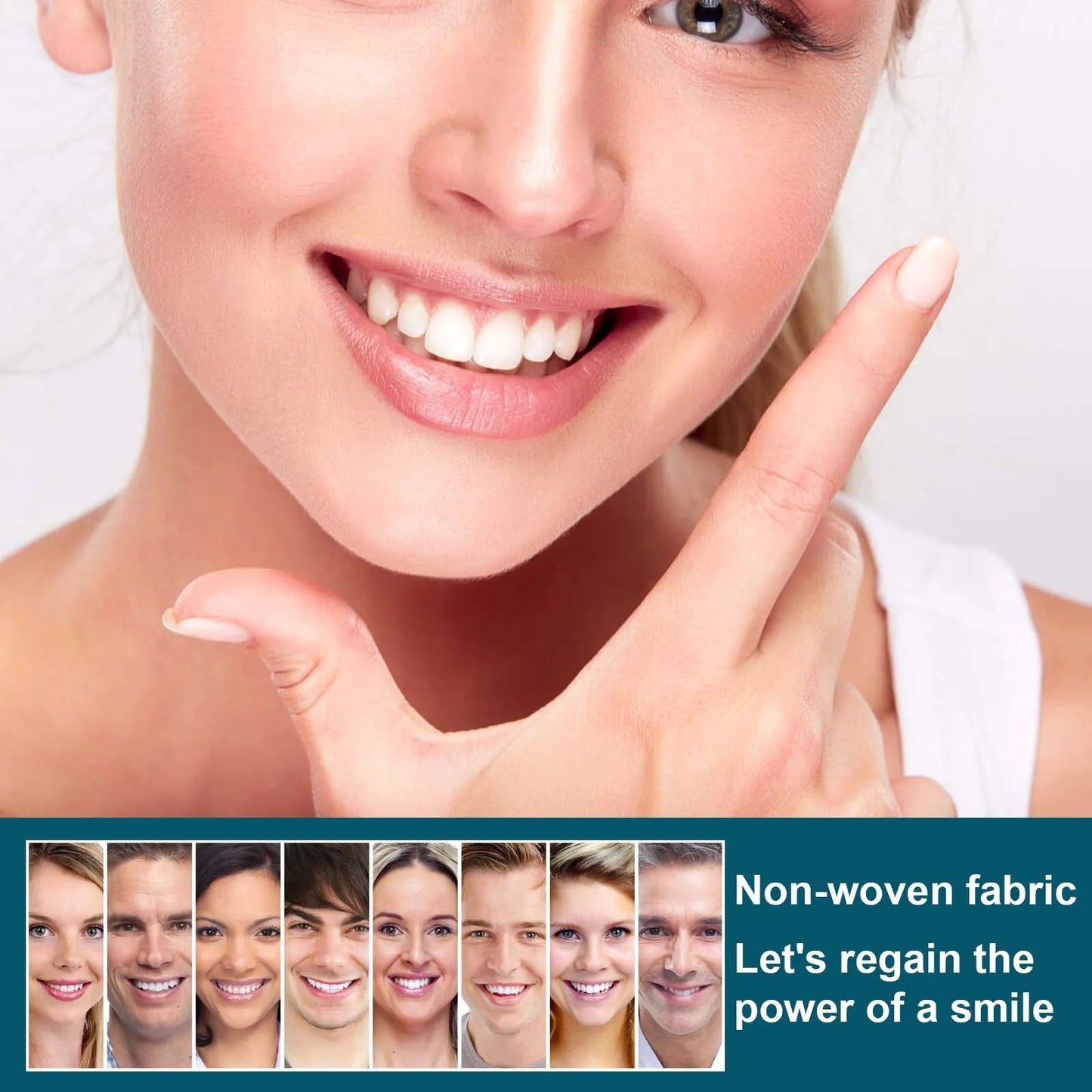 New Adult Adjustable Dentures Teeth Set Adjustable Snap-on Fake Teeth Portable Braces Decorate Gaps For Teeth Enhance Aesthetic WAREHOUSE SHOP