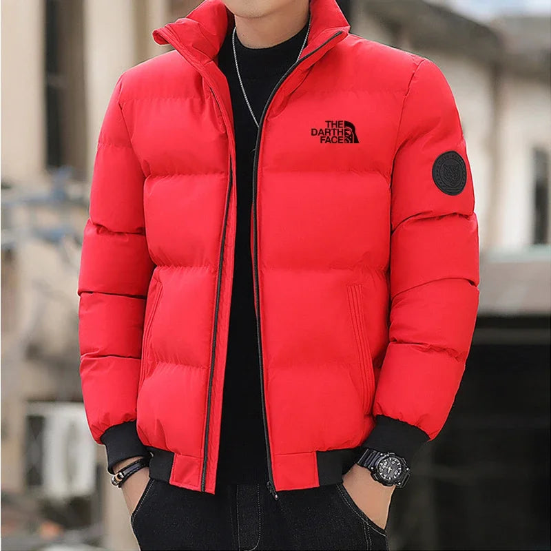 Men’s Windproof Winter Parka – Warm & Sleek Coat