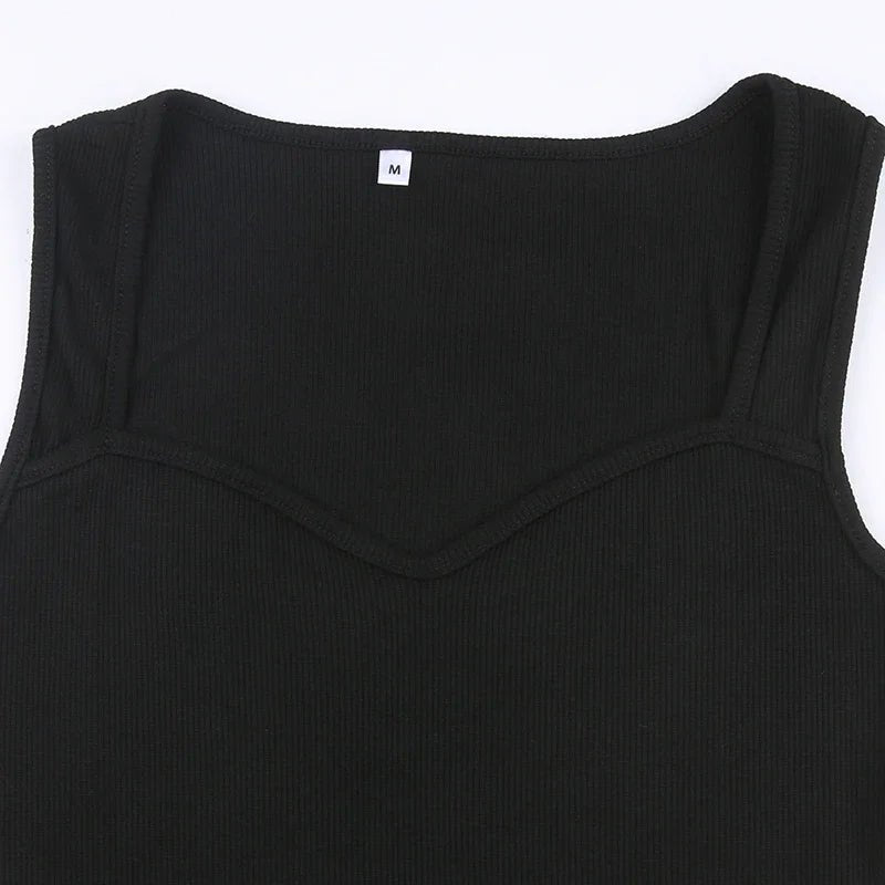 Basic Knit Long Dress. Sleeveless Women's Dresses for Summer Casual wears. Y2k Vintage All - match Outftis - WAREHOUSE SHOP