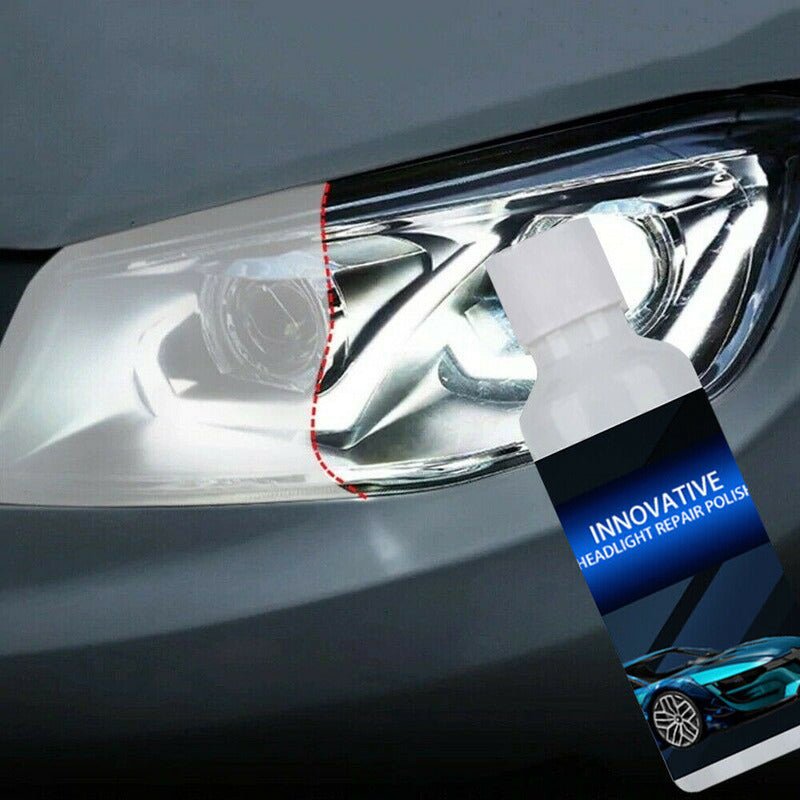Car Headlight Repair Fluid Scratch Remove Headlight Polish Refurbishment Coating Oxidation Liquid Car Light Repair Agent Tools - WAREHOUSE SHOP
