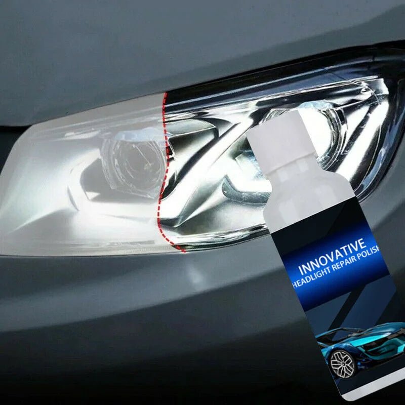 Car Headlight Repair Fluid Scratch Remove Headlight Polish Refurbishment Coating Oxidation Liquid Car Light Repair Agent Tools - WAREHOUSE SHOP