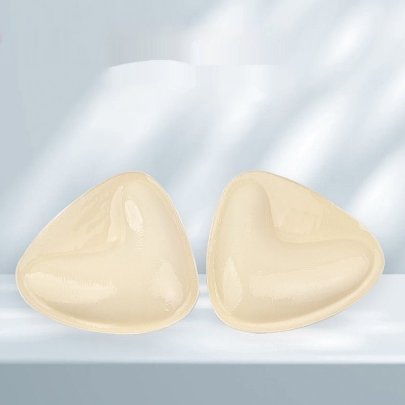 Double Sided Adhesive Sticky Bra Inserts Push Up Thick Sponge Breast Lift Pads Women Swimsuit Bikini Cup Enhancer - WAREHOUSE SHOP