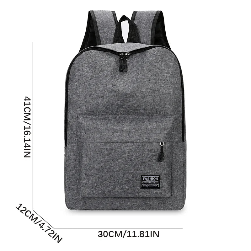 High - Quality Student Backpack – Large Capacity Travel & Laptop Bag, Fashionable Oxford Cloth Trendy Backpack - WAREHOUSE SHOP