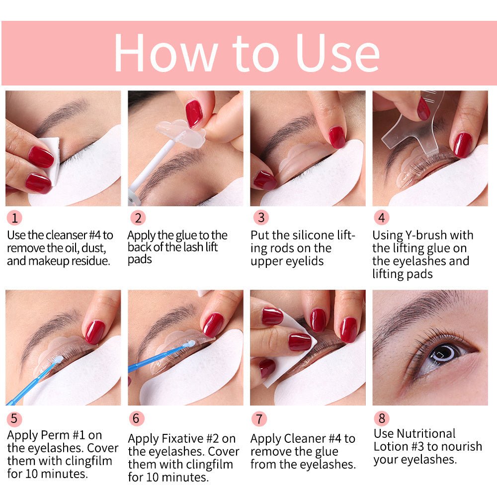 ICONSIGN Lash Lift Kit Lash Lifiting Eyelash Perming Kit Lash Curling Enhancer Eyes Makeup Tools - WAREHOUSE SHOP