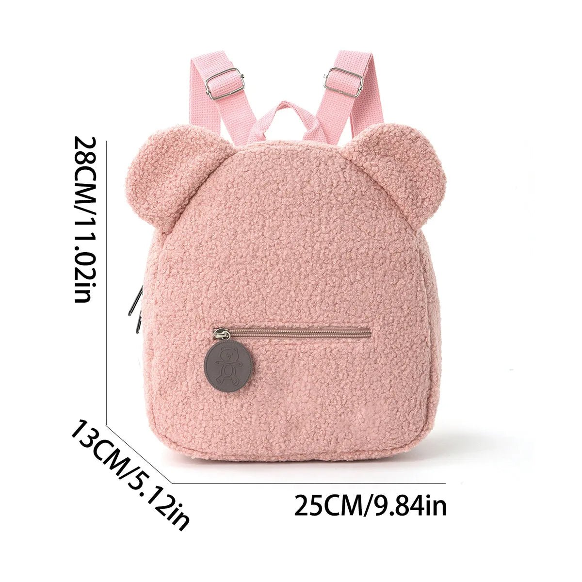 Kids Teddy Bear Backpack – Cute Small Bear Ear Bag, Stylish Children’s Gift & Everyday Backpack - WAREHOUSE SHOP