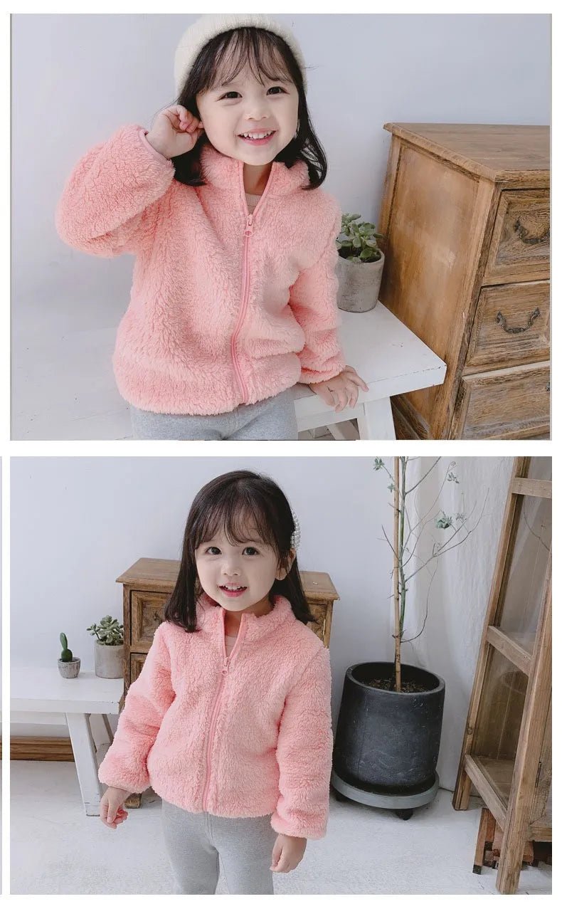 Kids’ winter coats and fleece jackets – warm outerwear for boys and girls, perfect for autumn, spring, and cold - weather wear. - WAREHOUSE SHOP