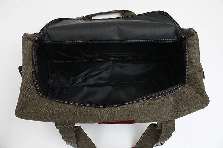 Large Capaci Canvas Travel Bag Handheld Long Distance Lage Bag for Men And Women on Busin Trips Wear Resistant Chee... - WAREHOUSE SHOP