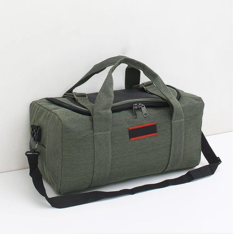 Large Capaci Canvas Travel Bag Handheld Long Distance Lage Bag for Men And Women on Busin Trips Wear Resistant Chee... - WAREHOUSE SHOP