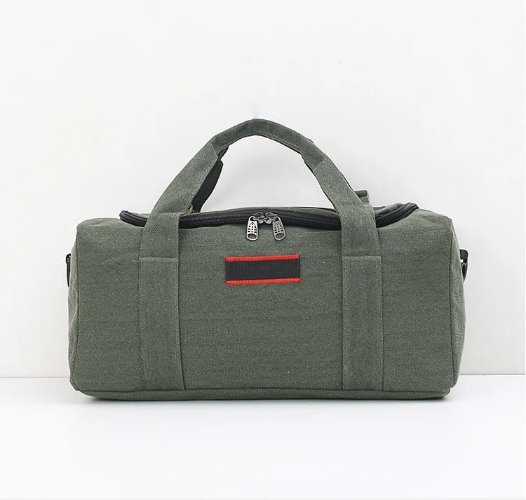 Large Capaci Canvas Travel Bag Handheld Long Distance Lage Bag for Men And Women on Busin Trips Wear Resistant Chee... - WAREHOUSE SHOP