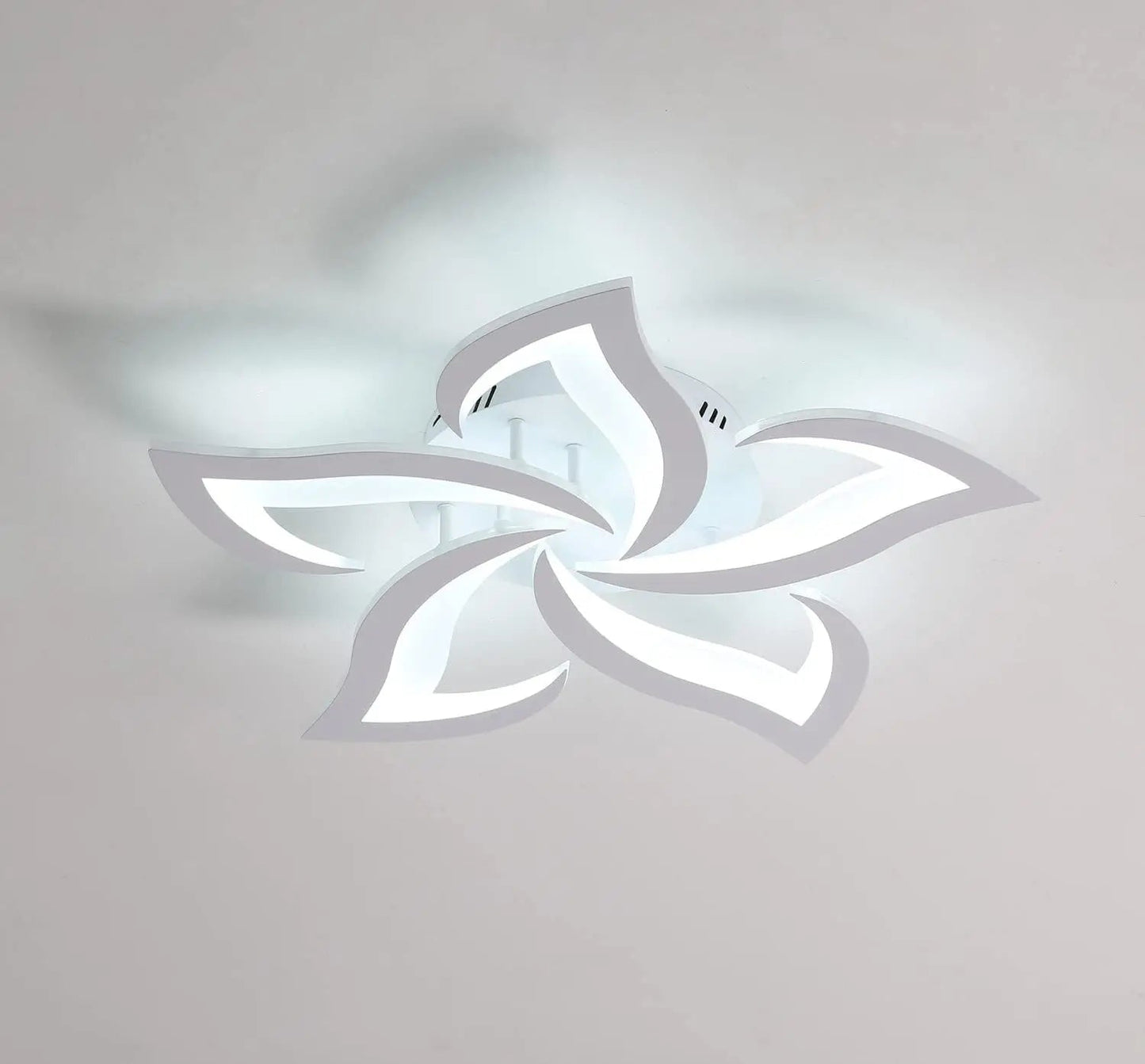 LED Ceiling Light,Modern Ceiling Lamp 60W 4500LM,Modern Petal Ceiling Light Fixture for Living Room Kitchen Bathroom Bedroom - WAREHOUSE SHOP