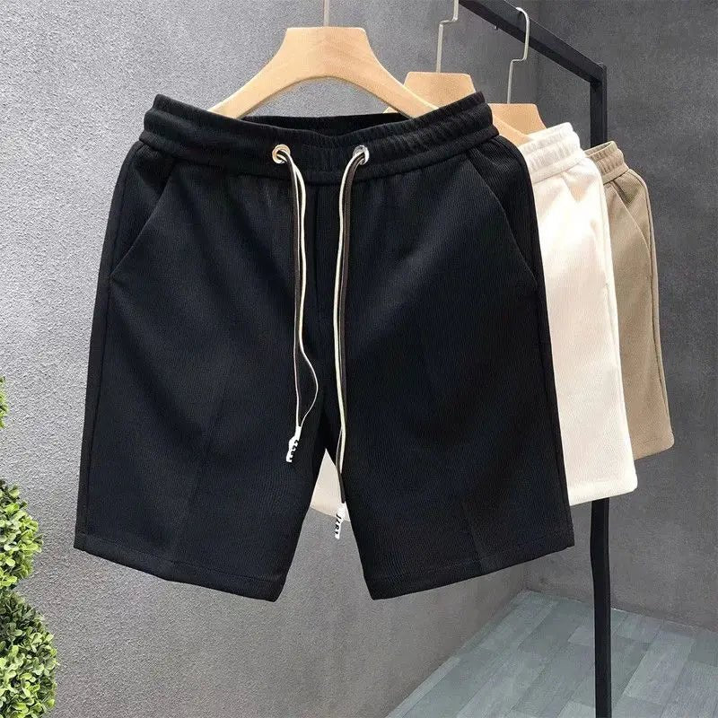 Men's Clothing Summer Shorts Sports Five - Minute Pants New Style Trendy Versatile Casual Wear Lightweight Breathable Everyday - WAREHOUSE SHOP