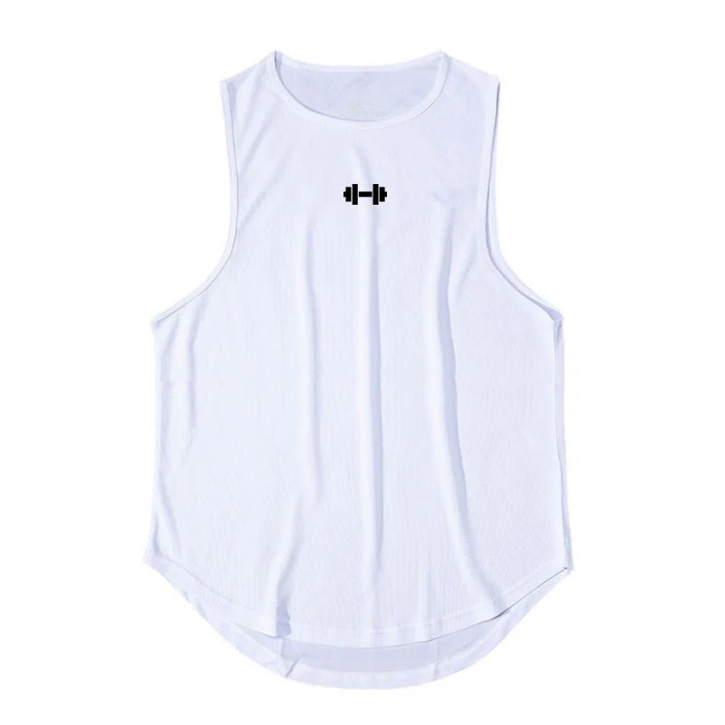 Men's Gym Fitness Top. Sports Training Clothe, Loosed Bodybuilding Sleeveless Shirt. - WAREHOUSE SHOP