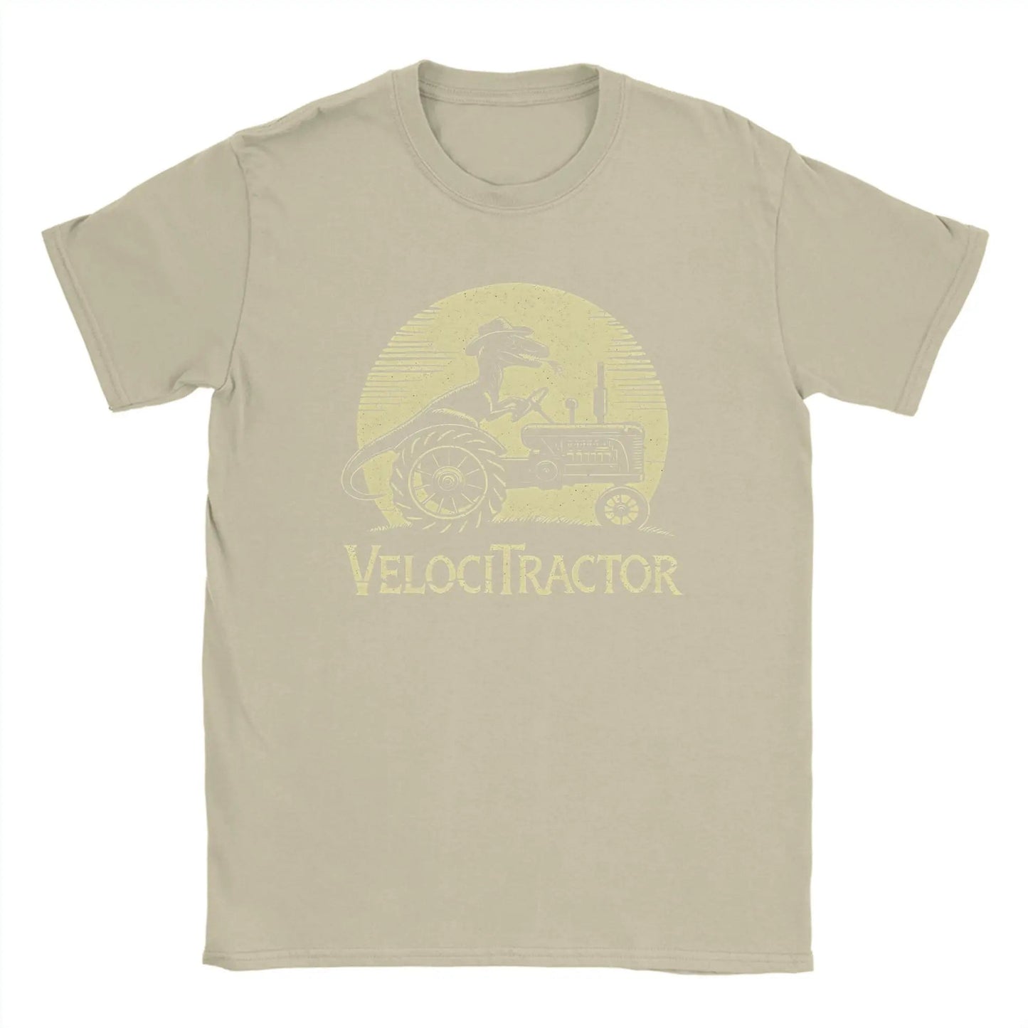 Men's Pure Cotton T-shirt VelociTractor designed Top. Crew Neck, Tee Shirt idea of Gift, casual. - WAREHOUSE SHOP