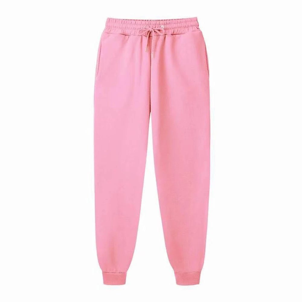 Men's Sweatpants Spring Autumn Fleece Pants Sport Long Pants Casual Drawstring Pockets Trousers Oversize Sweatpants For Men - WAREHOUSE SHOP