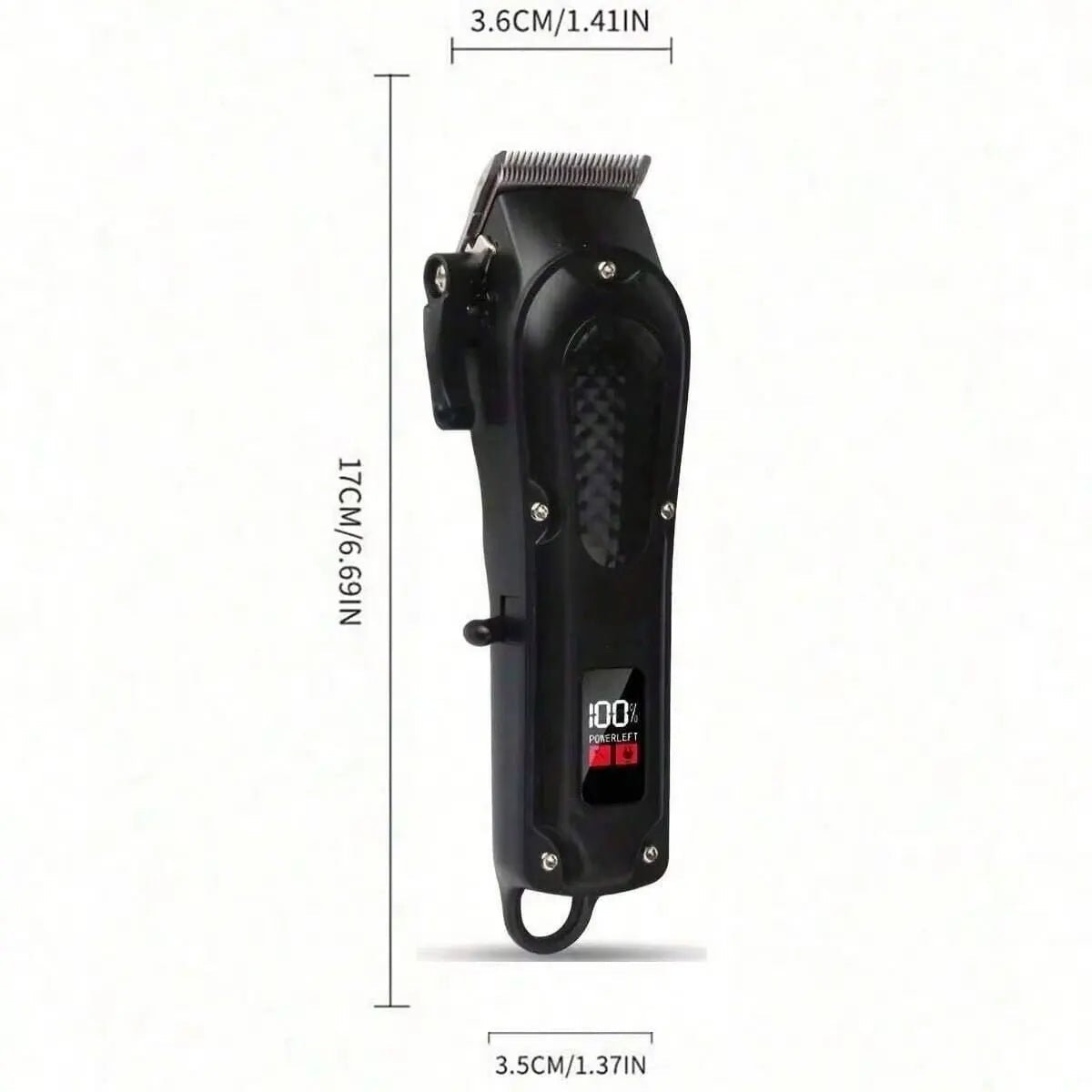 Professional cordless hair clipper & beard trimmer. USB rechargeable, sharp blades, and perfect grooming gift for men. - WAREHOUSE SHOP