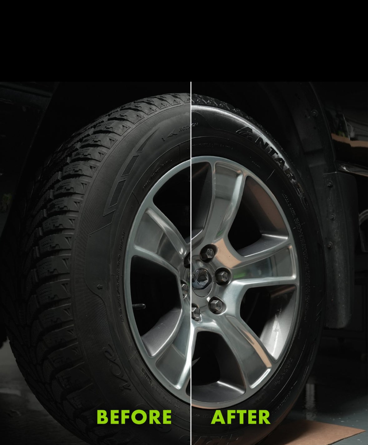 Quality Car Tire Coating Wax, Film Plating Cream, Anti - Aging Polish. - WAREHOUSE SHOP