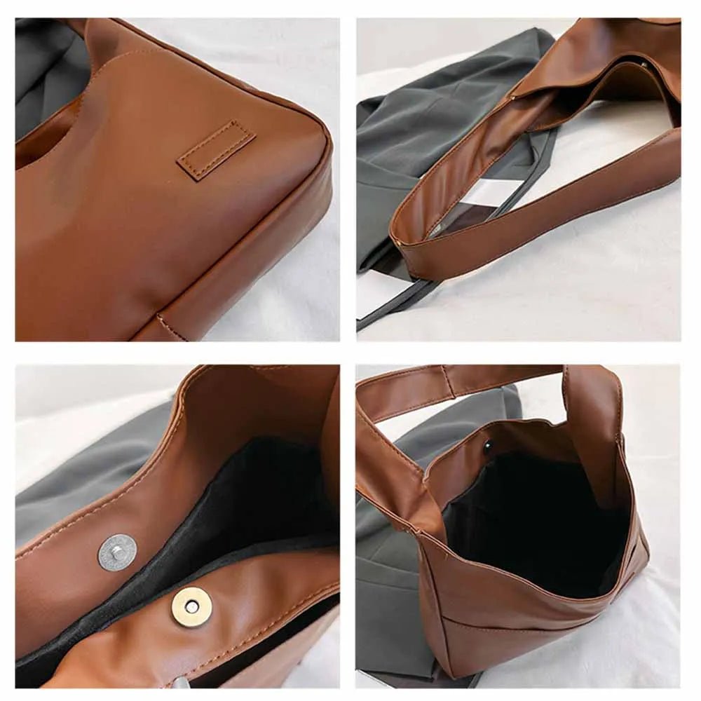 Retro Fashionable Shoulder Bag, Handbag, Casual Commuting, Stylish Trendy Large Capacity bag. - WAREHOUSE SHOP