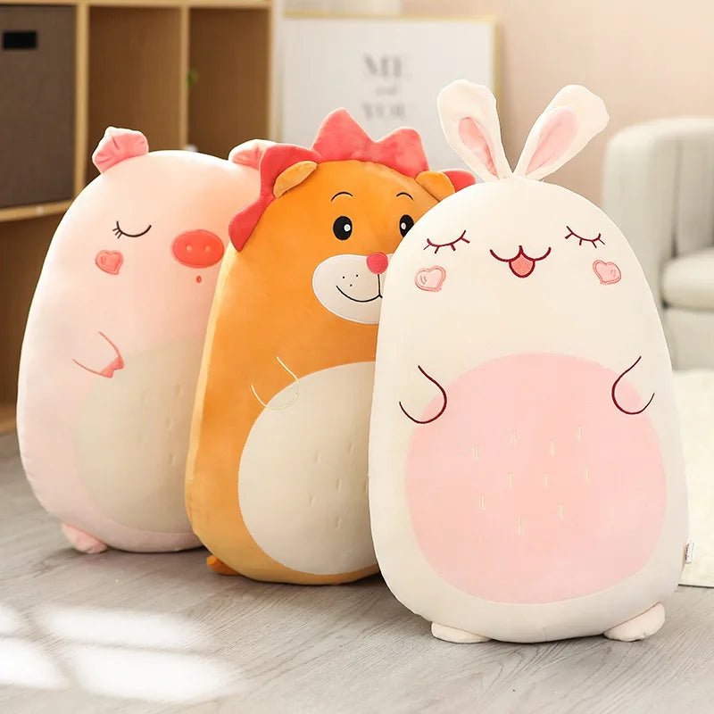 Soft, squishy, and adorable Squish Pillow Plush Toy — hug unicorns, dinosaurs, lions & more. Perfect pillow buddy or gift for kids & partners - WAREHOUSE SHOP