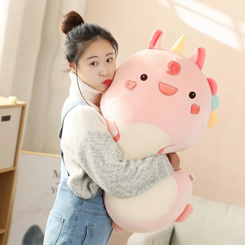 Soft, squishy, and adorable Squish Pillow Plush Toy — hug unicorns, dinosaurs, lions & more. Perfect pillow buddy or gift for kids & partners - WAREHOUSE SHOP