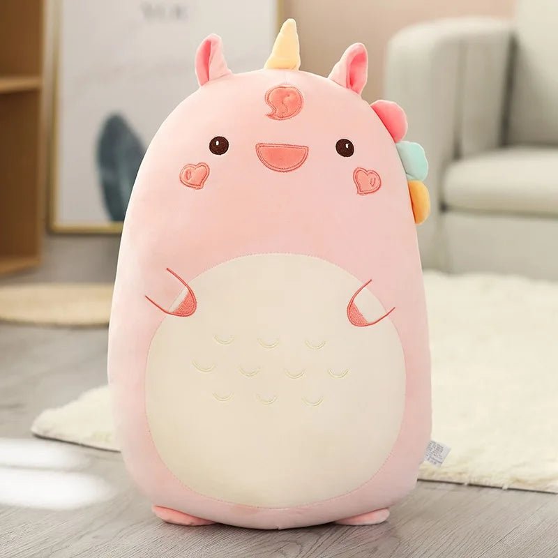 Soft, squishy, and adorable Squish Pillow Plush Toy — hug unicorns, dinosaurs, lions & more. Perfect pillow buddy or gift for kids & partners - WAREHOUSE SHOP