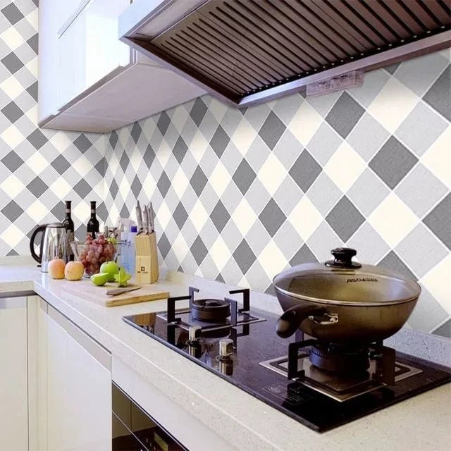 Thick Waterproof Floor Stickers – Self - Adhesive Non - Slip PVC for Bathroom & Kitchen - WAREHOUSE SHOP