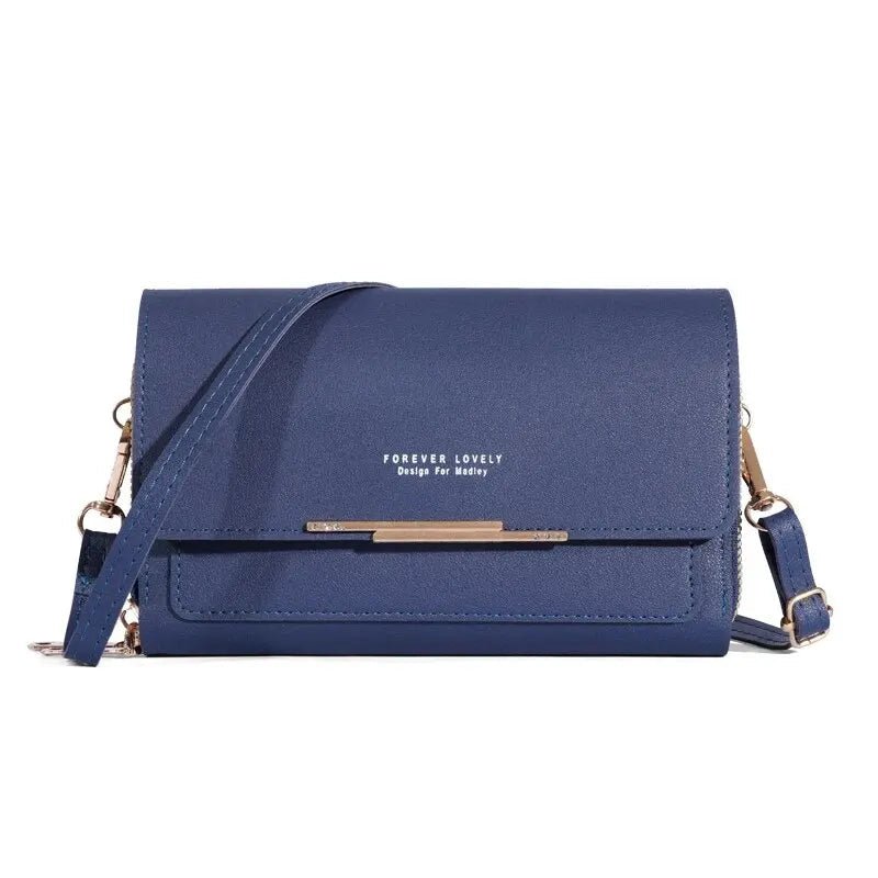 Trendy ladies wallet handbag with Korean design. Multi - card, large capacity shoulder bag – stylish, casual, and perfect for daily fashion. - WAREHOUSE SHOP