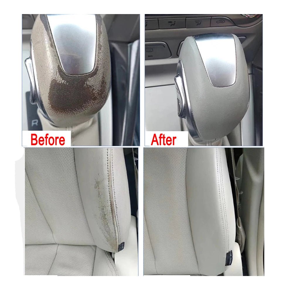 Vinyl Leather repair kit for cars, furniture, and clothing. Fix scratches, cracks, holes, and rips with color - matching cream for a seamless finish. - WAREHOUSE SHOP